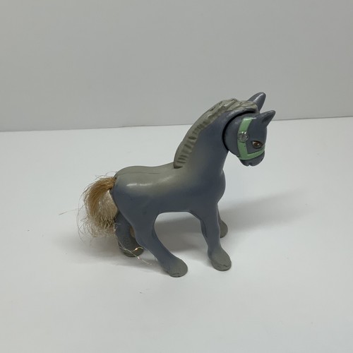 Vintage Littlest Pet Shop Sweetheart Ponies Blue Sparkle Pony Figure Kenner Toy - Picture 4 of 7