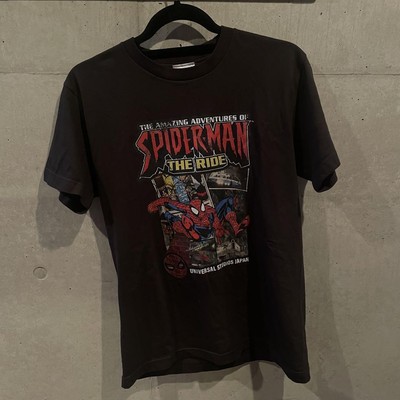 USJ Spider -Man T -Shirt S Size Universal Studios Japan | eBay