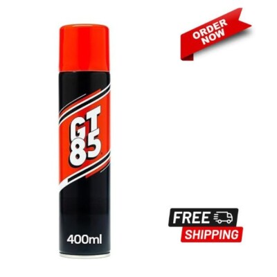 GT85 Spray schmiert 400 ml reinigt & schützt Metall/Verbundwerkstoff - kostenlose Lieferung UK