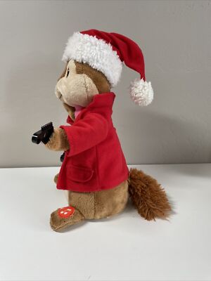 Alvin and The Chipmunks Animatronic Musical Holiday Dancing Santa
