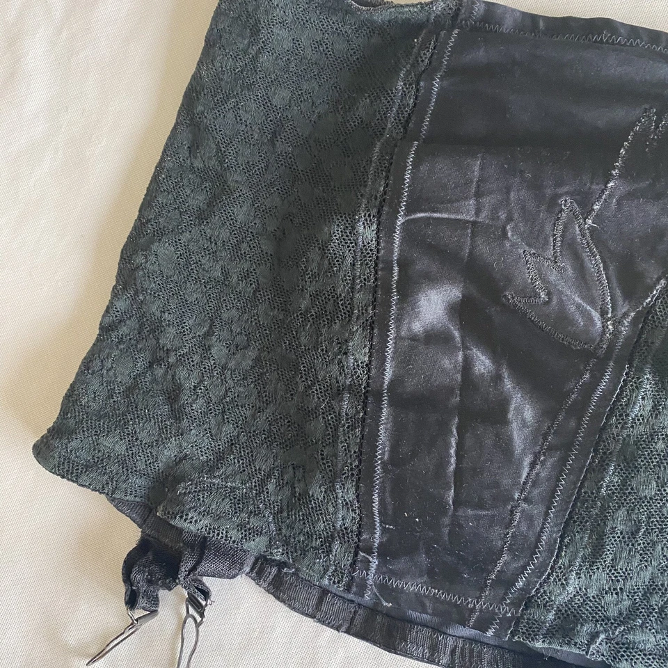 Винтажные Foundettes Munsingwear 40-е Маленький Пояс с Металлическими Подвязками 1940-е - Изображение 3 из 4