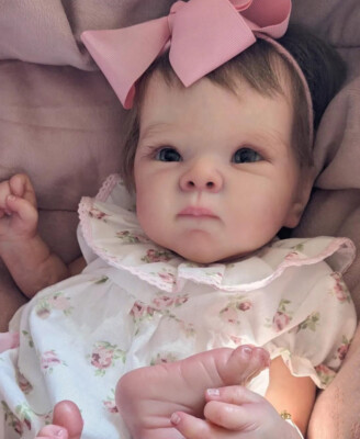 Lifelike Reborn Baby Dolls Newborn 18 Inch Real Looking Baby Doll for Girl Gifts