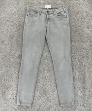 Current Elliott Jeans Womens 25 Gray Neutral Stiletto Skinny Stretch Minimalist