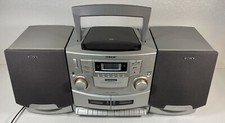 Sony CD, AM/FM Radio, Cassette Recorder Boombox Mdel CFD-ZW755 Tested