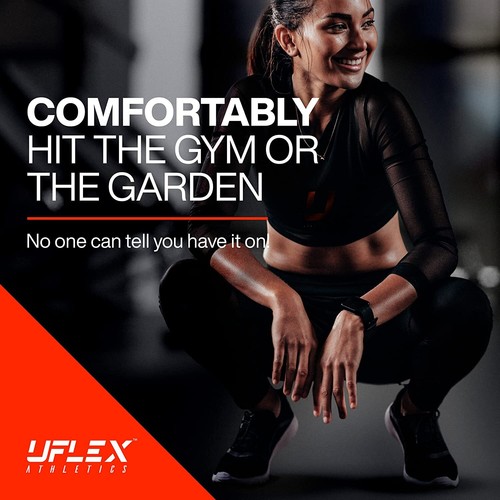UFlex Sports Athletics Knee Compression Sleeve Support Brace Pain Relief Fitness - Picture 3 of 12