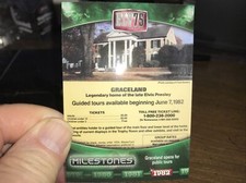 2010 Press Pass Milestones Diamond Elvis Presley # 66