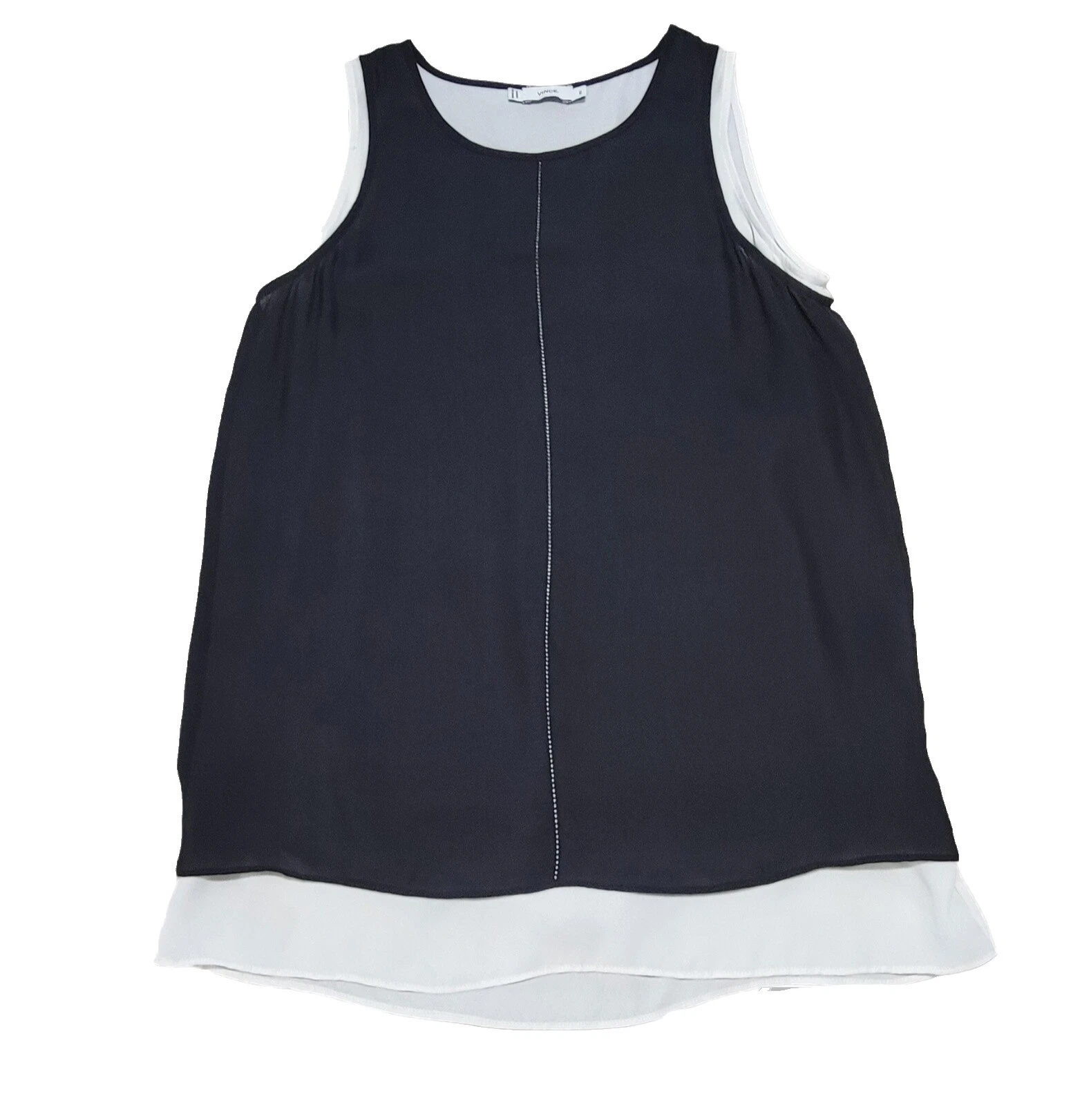 Camisetas Multicolor Seda Vince para Mujeres