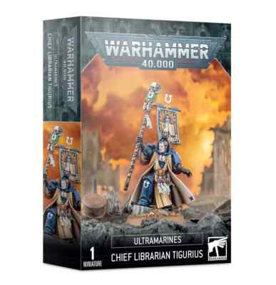 Ultramarines Chief Librarian Tigurius - Warhammer 40k - Brand New! 55-22