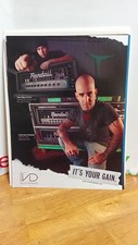 ANTHRAX SOIL RANDALL GUITAR AMPLIFIERS PRINT AD 11 X 8.5   A8