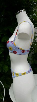 Maillot De Bain Princesse Tam Tam Push-up - Bonnet B Taille 38 - Bleu - Neuf Sans étiquette
