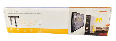 OMNIMOUNT OE200F, Flush Fixed TV Wall Mount, 52'' - 90'' TV'S, Brand New