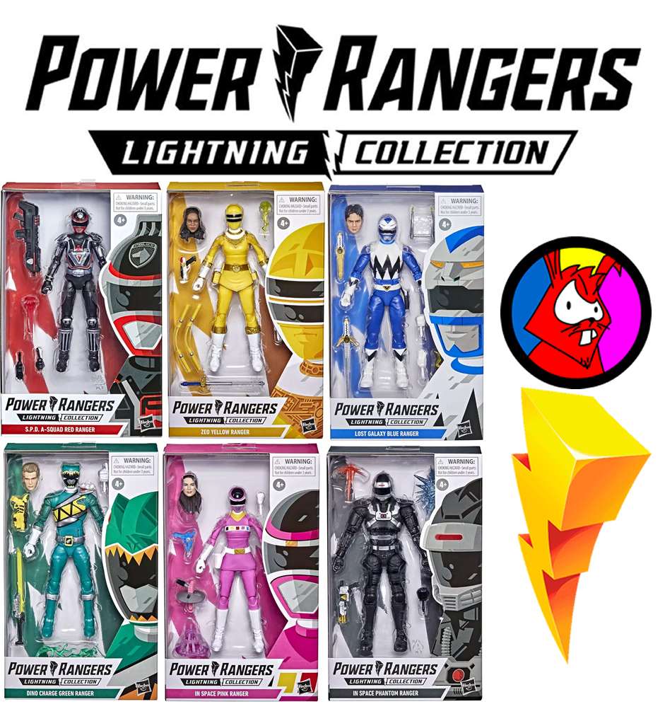 Power Rangers Lightning Collection Pick and Choose Hasbro