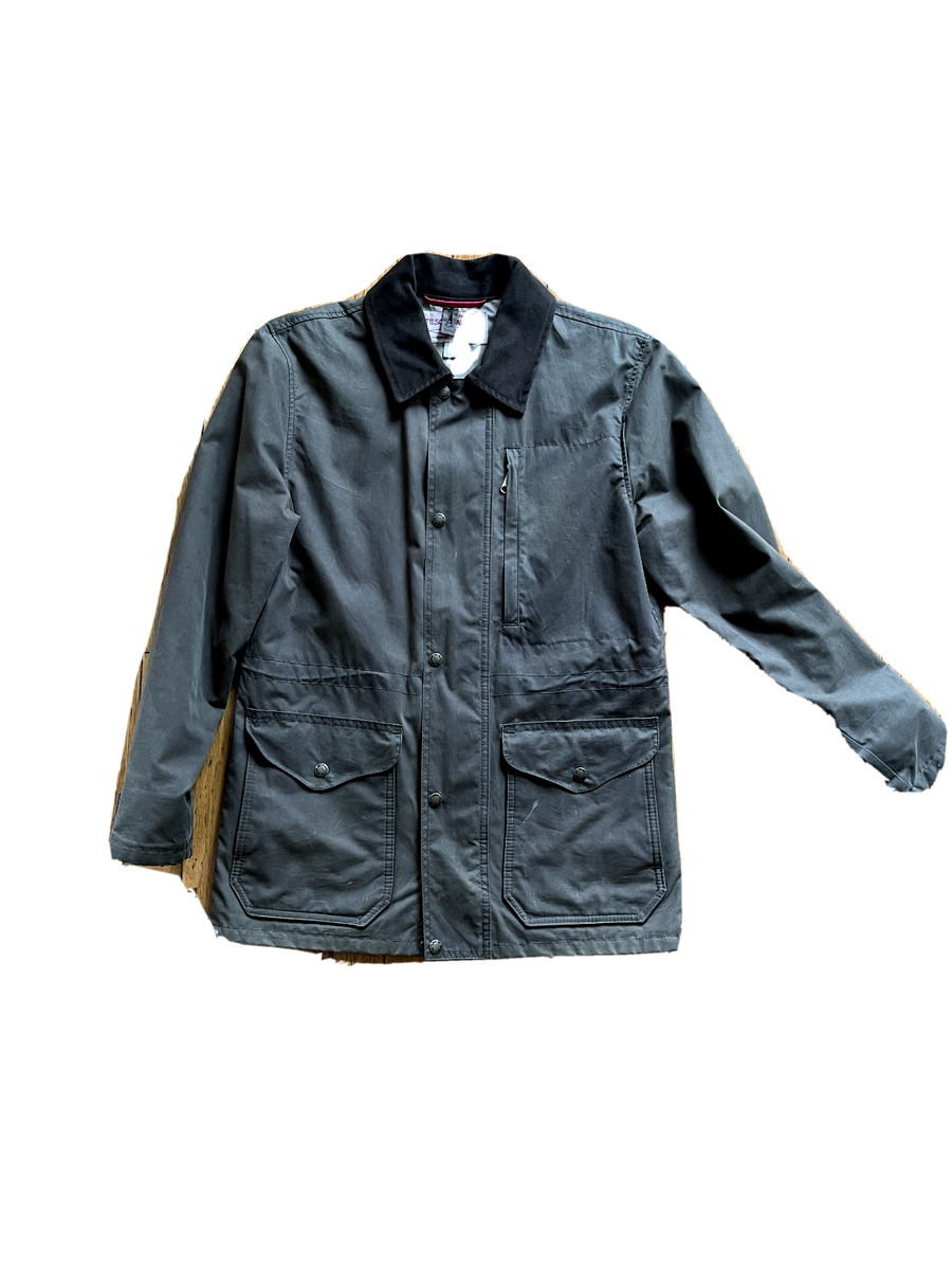 Filson Cover Cloth Mile Marker Coat Otter Green, Men's S Filson Cover Cloth Mile Marker Coat Otter Green, Men's S