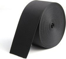 Wide Black Nylon Heavy Duty Webbing Strap Heavy Straps Hammocks 10 Yards 2 Inch