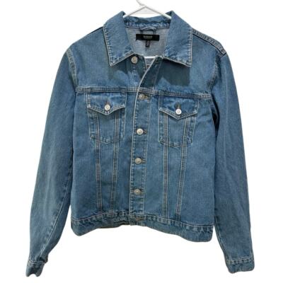 HUDSON Jean Jacket Denim Women s Size Large / Extra Large 