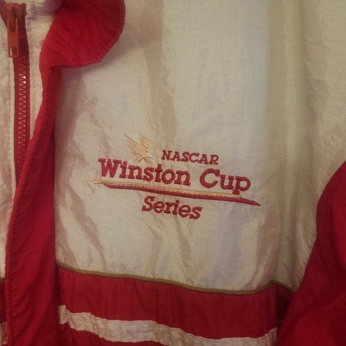 Chaqueta de Nailon Vintage Winston Motorsports Nascar Winston Cup Series Talla XL ¡BONITA! - Imagen 2 de 14