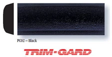 All Black 3/4" x 42' Universal EMBOSSED Trim-Gard Stick On Body Side Molding 