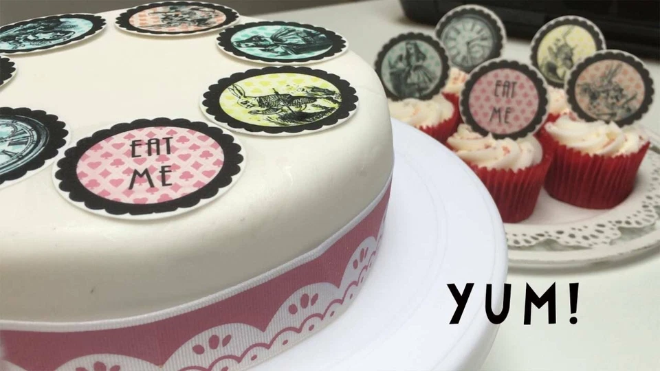 Feuer Tortenbild Party Deko personalisiert Name Burn Away Cake Flamme essbar neu - Bild 4 von 4