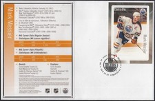 CANADA  #2952 NHL MARK MESSIER ON SUPERB HOCKEY CARD STAMP ON FIRST DAY COVER