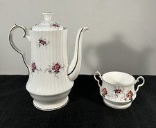 Vintage 2Pc. Princess House Hammersley Spode Windsor Rose Bone China Tea  C S