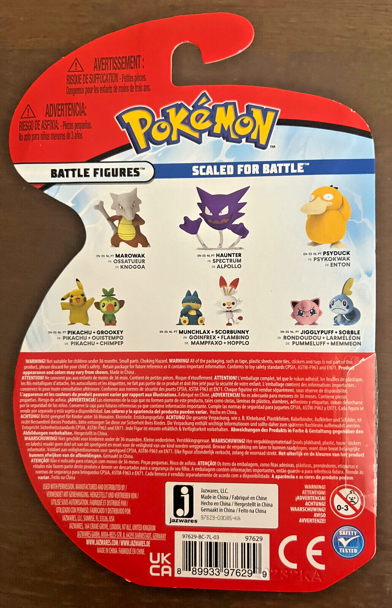 Haunter Pokemon Battle Figure Jazwares Spectrum Alpollo New Ghost