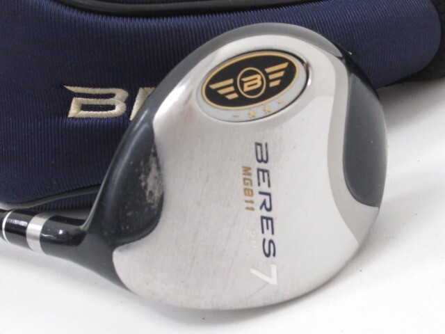 本間ゴルフ HONMA BERES MG811 3,5番ウッド U-20i UT HONMA BERES MG811 Fairway Wood 7W NS GT500FW (R) #707 Golf