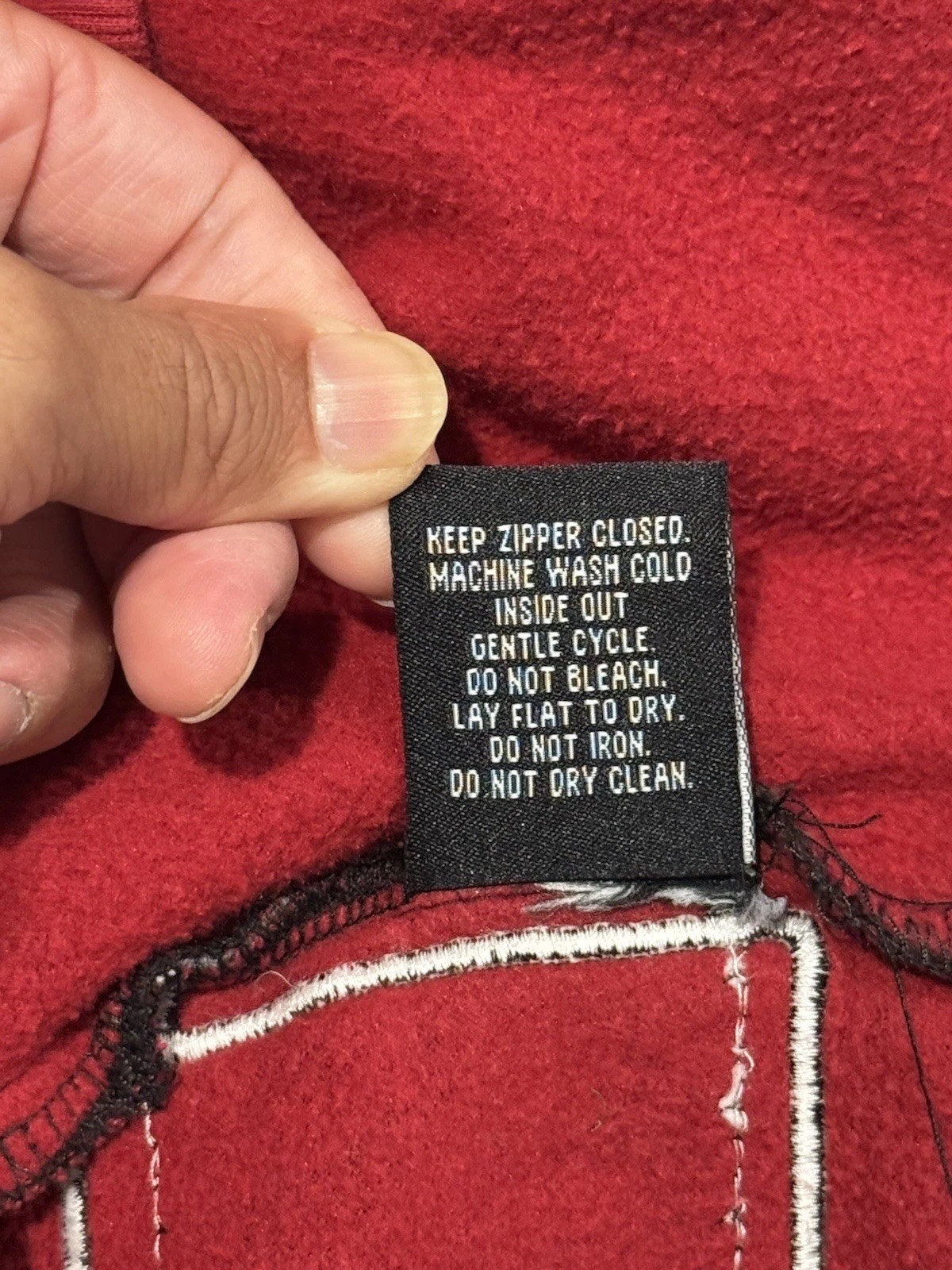 Marvel Deadpool Hoodie Mad Engine Full Zip Face H… - image 17