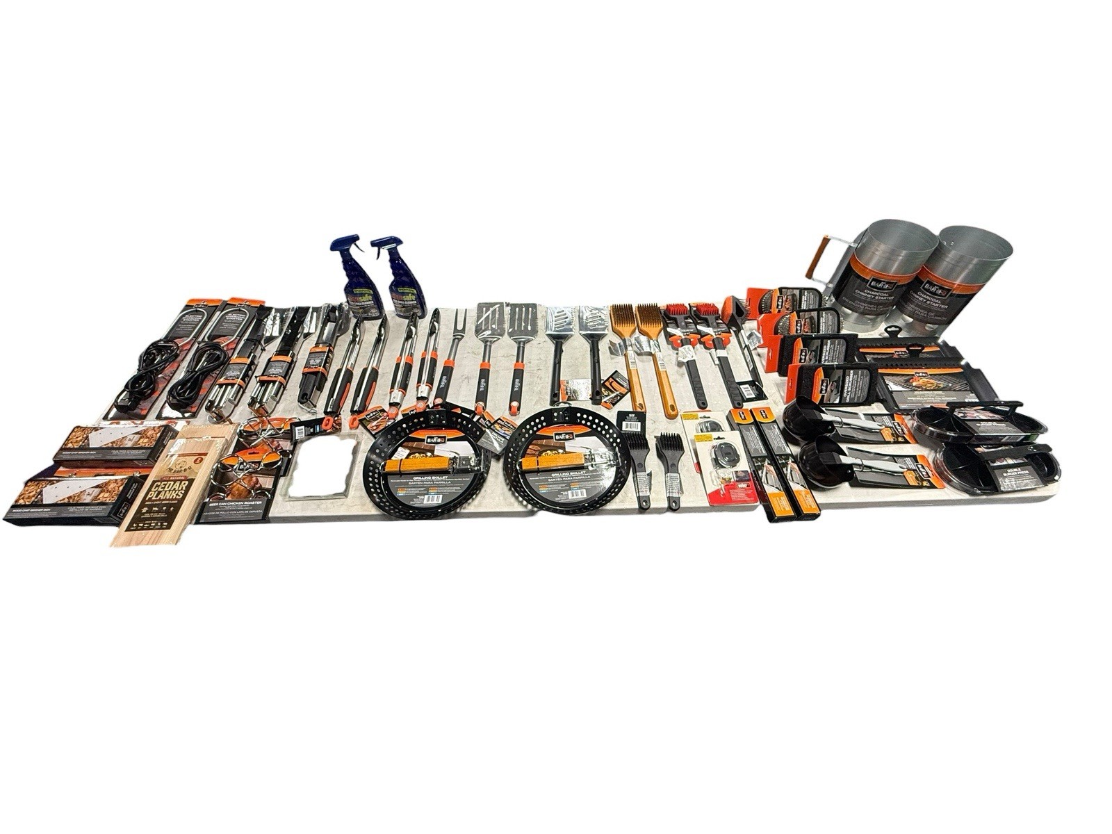 WEBER & MR BBQ BARBECUE GRILLING ACCESSORIES *LOT OF 75+ ITE