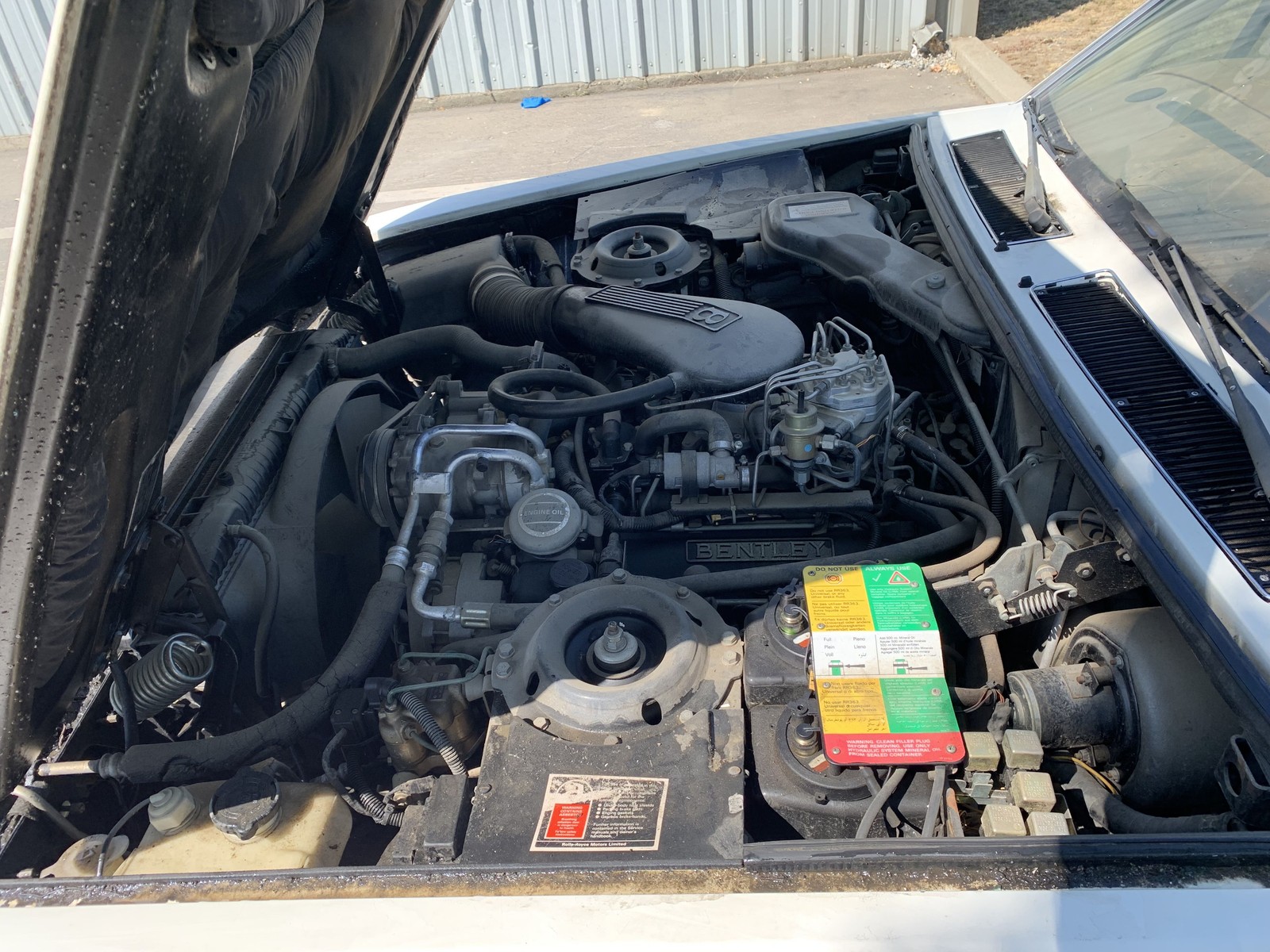 1990 BENTLEY EIGHT TRANSMISSION (TRANSMISSION ONLY) 117K MILES - TESTED!!