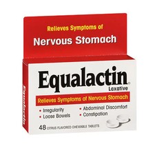 Laxative Chewable Tablets Citrus Flavored 48 Count
