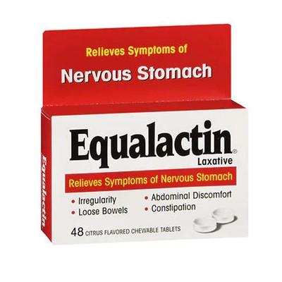 Laxative Chewable Tablets Citrus Flavored 48 Count