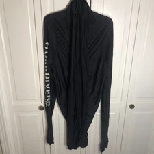 Lycra Nylon Diveskin Wetsuit Unisex by U.S. DIVERS BLACK Fullbody Sz Large