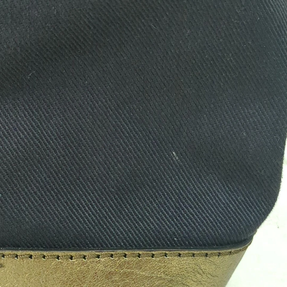 Bolso de Mano Chloe Bolso de Lona Cuero Marrón Oscuro Hecho en Rumania Mujer Bolso JAPÓN Foto 4 de 4