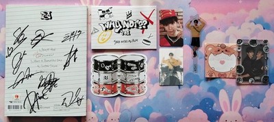 K-Pop Kpop Korea TO1 WHY NOT?? Album All Member Signed Signiert MWAVE Photocard