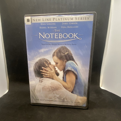 New Line Platinum Series The Notebook DVD Widescreen Drama Ryan Gosling
