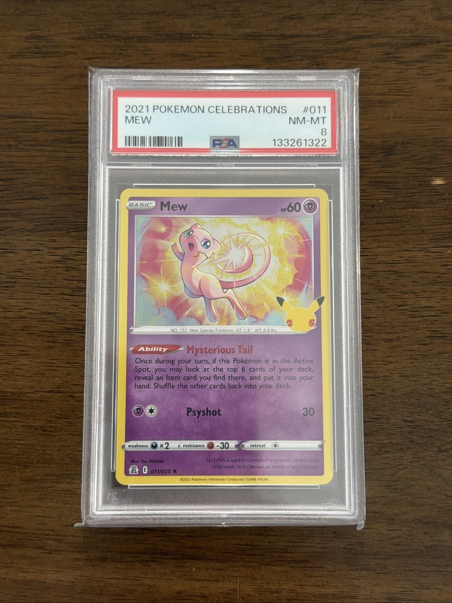 Mew 011/025 Celebrations Holo for sale online | eBay