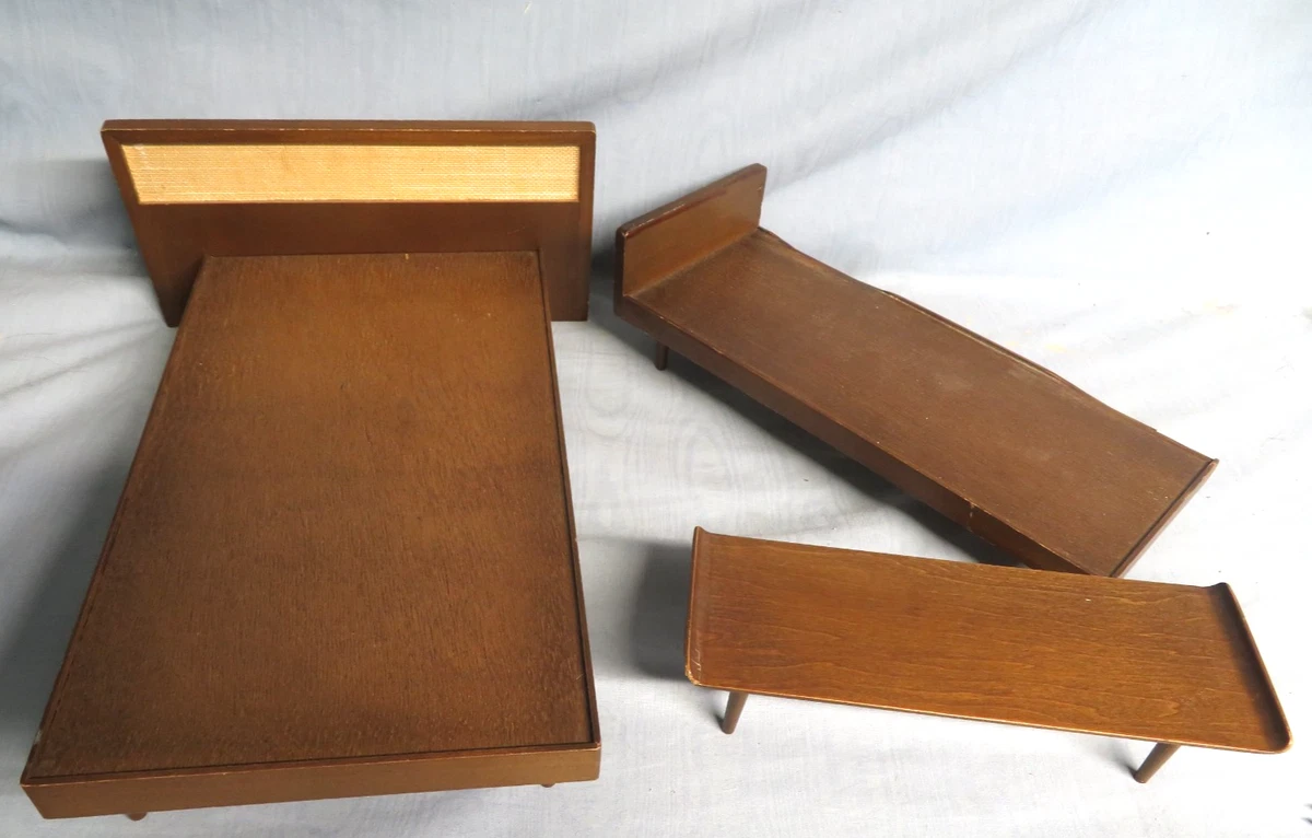 Wooden Mattel Barbie Doll Houses & Furniture with Vintage for sale