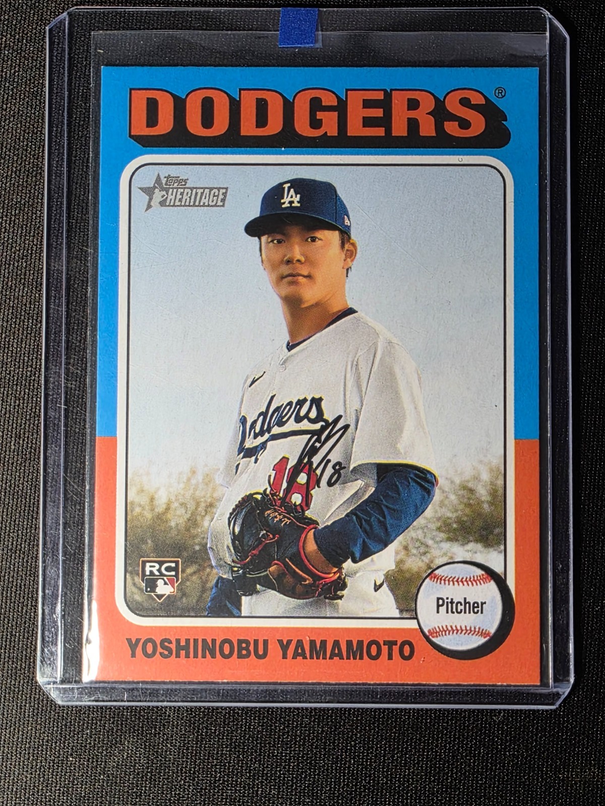 Yoshinobu Yamamoto #553 [Rookie] 2024 Topps Heritage