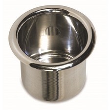 Eddie Motorsports Ms281-32p Spun Aluminum Drink Holder Medium