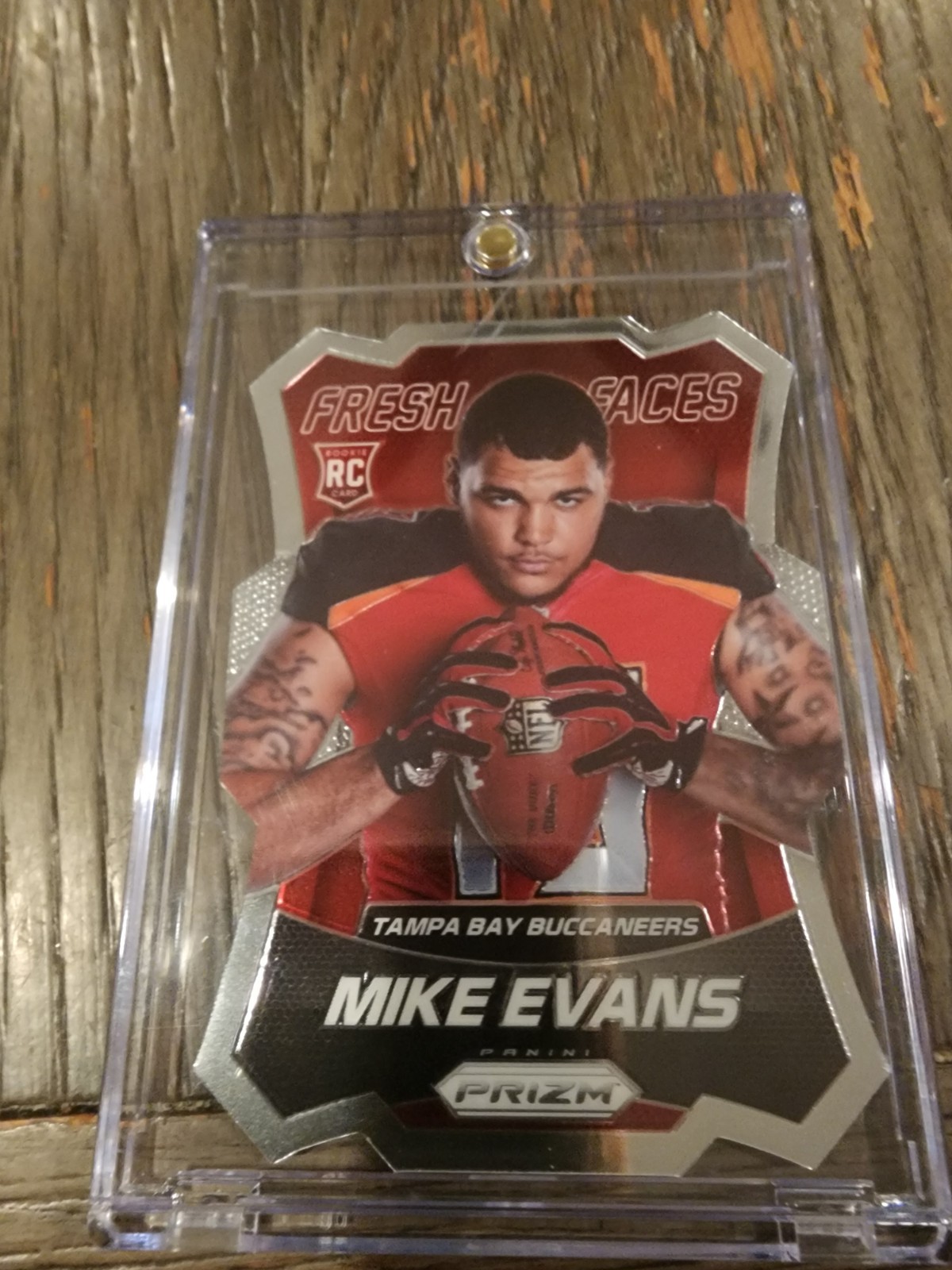 Mike Evans Panini Prizm Fresh Faces #FF5 Base