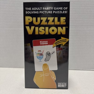 Puzzle Vision - The Adult Party Game by What Do You Meme- New (2-20 Players )