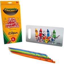 Zildjian Crayola Kidstick Pack with Practice Pad