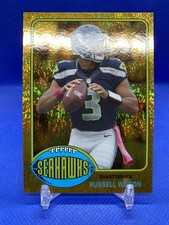 Russell Wilson Card in 2014 Bowman Baseball 13