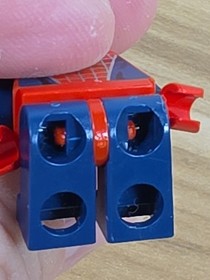 Rare Lego Special Spiderman Spider-Man Minifigure spd001 Set 4851 4852 Dark Navy