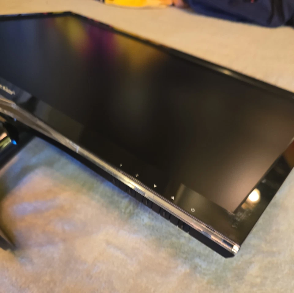 ViewSonic VX2452MH 24" LED Monitor w/Speakers 1080p Full HD DVI VGA HDMI VS15562 - Image 3 of 4