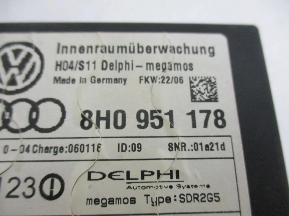 Centralina monitoraggio abitacolo sistema di allarme adatta per AUDI A4 CABRIOLET (8H7, - Immagine 2 di 4