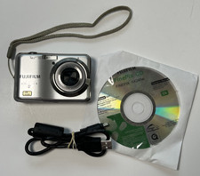 Fujifilm Digital Camera Finepix AX245w Tested Works With Box Disc USB