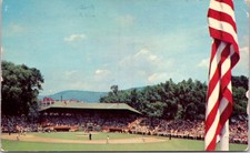 1957 Abner Doubleday Field Cooperstown Baseball New York Postcard