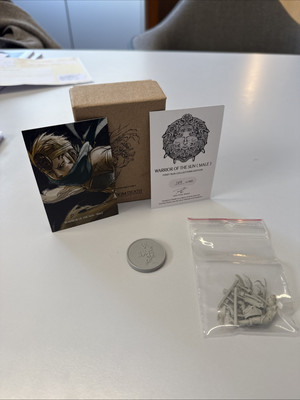 Kingdom Death Warrior Of The Sun Male FIRST Run Collectors Edition . Brand New