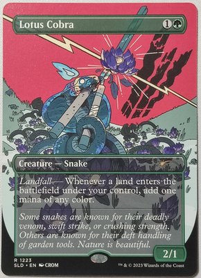 MTG Secret Lair Lotus Cobra #1223 -SLD Ssssssnakesssss [UPick Foil